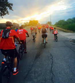 Slow Roll Buffalo off into the sunset.